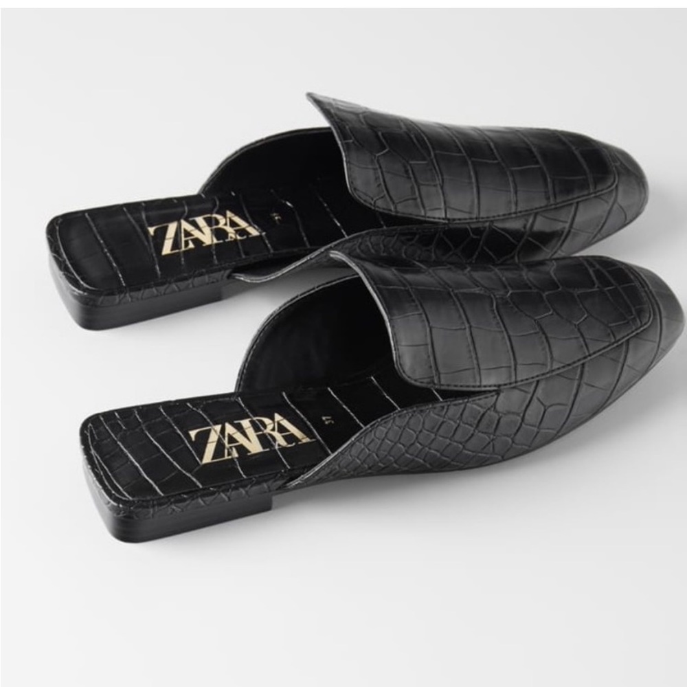 Zara Loafer Slides